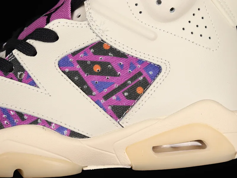 All categories Air Jordan Jordan series basketball shoes Air Jordan 6 Air Jordan 6 "Quai 54" AJ6 Joe 6 Khaki Purple CZ4152-101